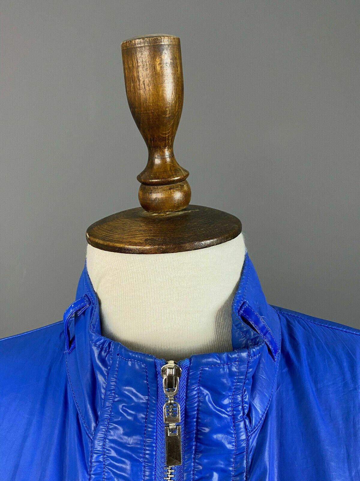 Designer Ladies Max Mara Italy Blue Full Zip Jacket Size 4 Size S / US 4 / IT 40 - 4 Thumbnail