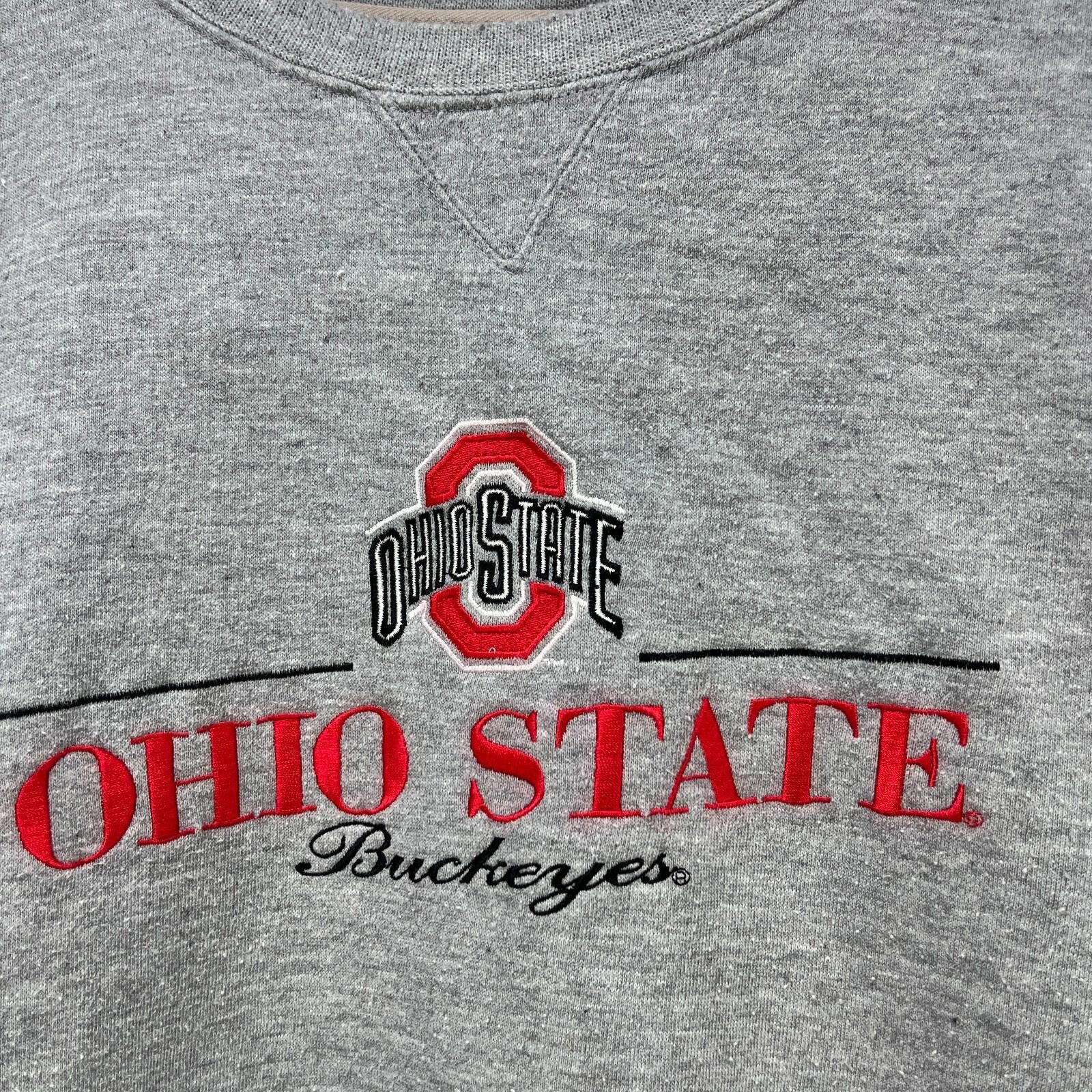 Other Vintage Ohio State Buckeyes Sweatshirt XL OSU University Size ONE SIZE - 3 Thumbnail