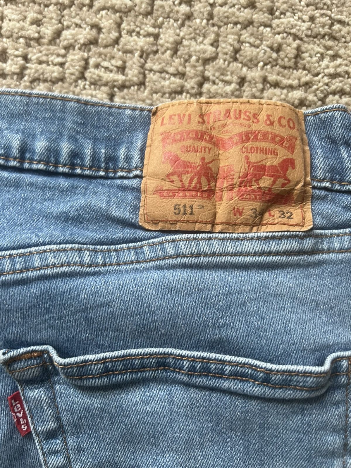 Levi's Vintage Clothing LEVI JEANS 34X32 Size US 34 / EU 50 - 3 Thumbnail