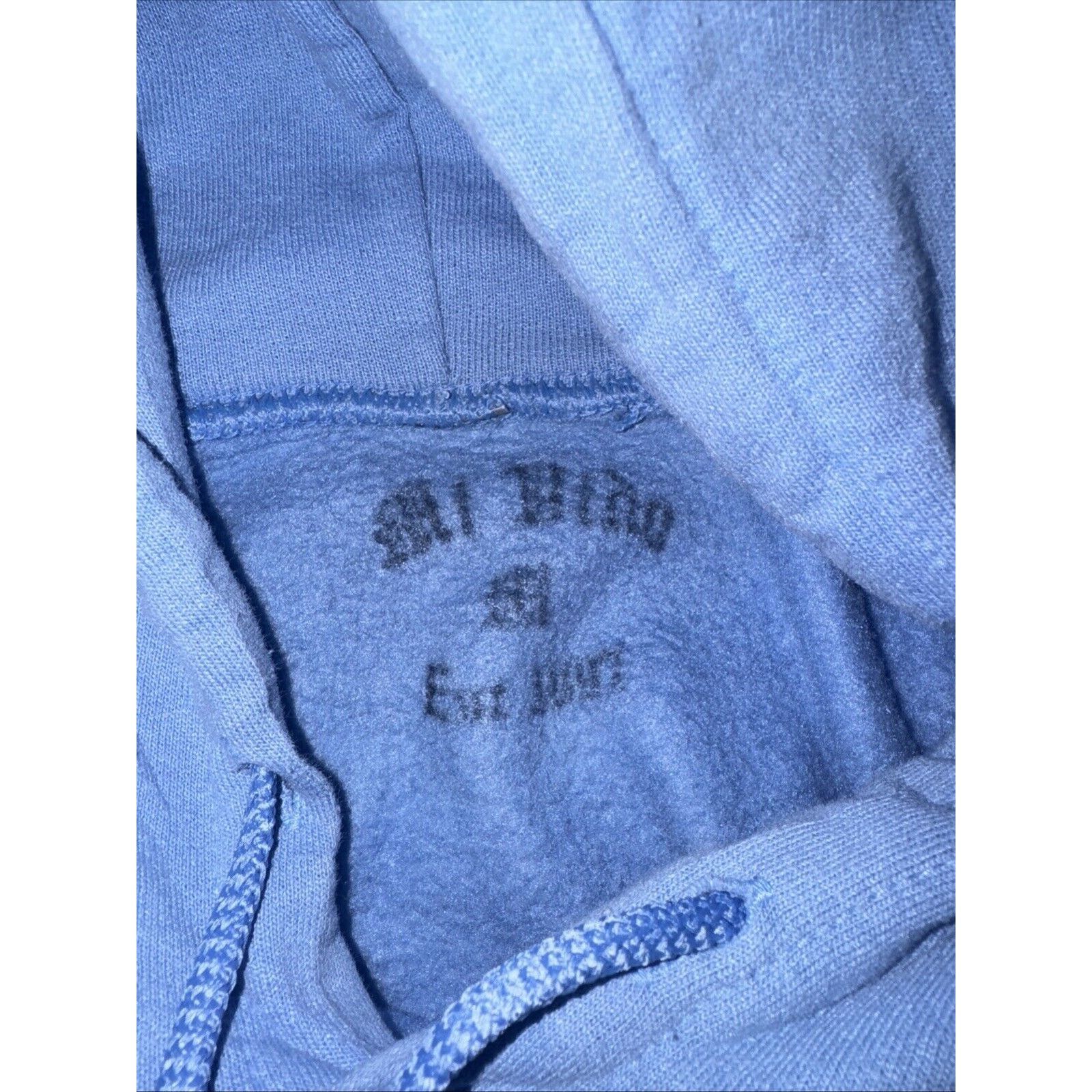 VEDA Mi Veda Hoodie Blue S 20x25 May Every Every Eye Go Blind Size US S / EU 44-46 / 1 - 4 Thumbnail