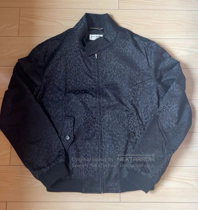 Saint Laurent Men's Black Jacket Italy.