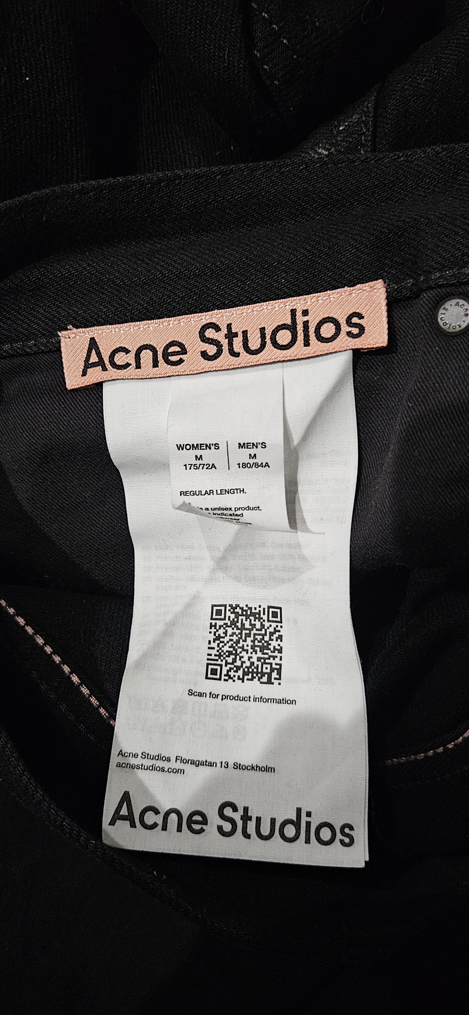 Acne Studios Acne Studios 1981 Black Denim Size US 32 / EU 48 - 5 Thumbnail