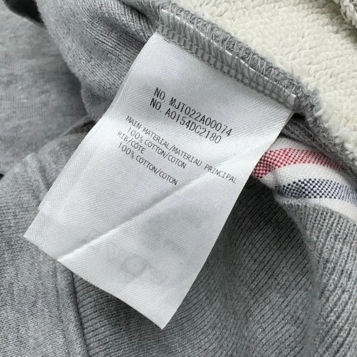 Thom Browne Thom Browne Classic Zip-Up Hoodie in Gray -2507 Size US M / EU 48-50 / 2 - 2 Thumbnail