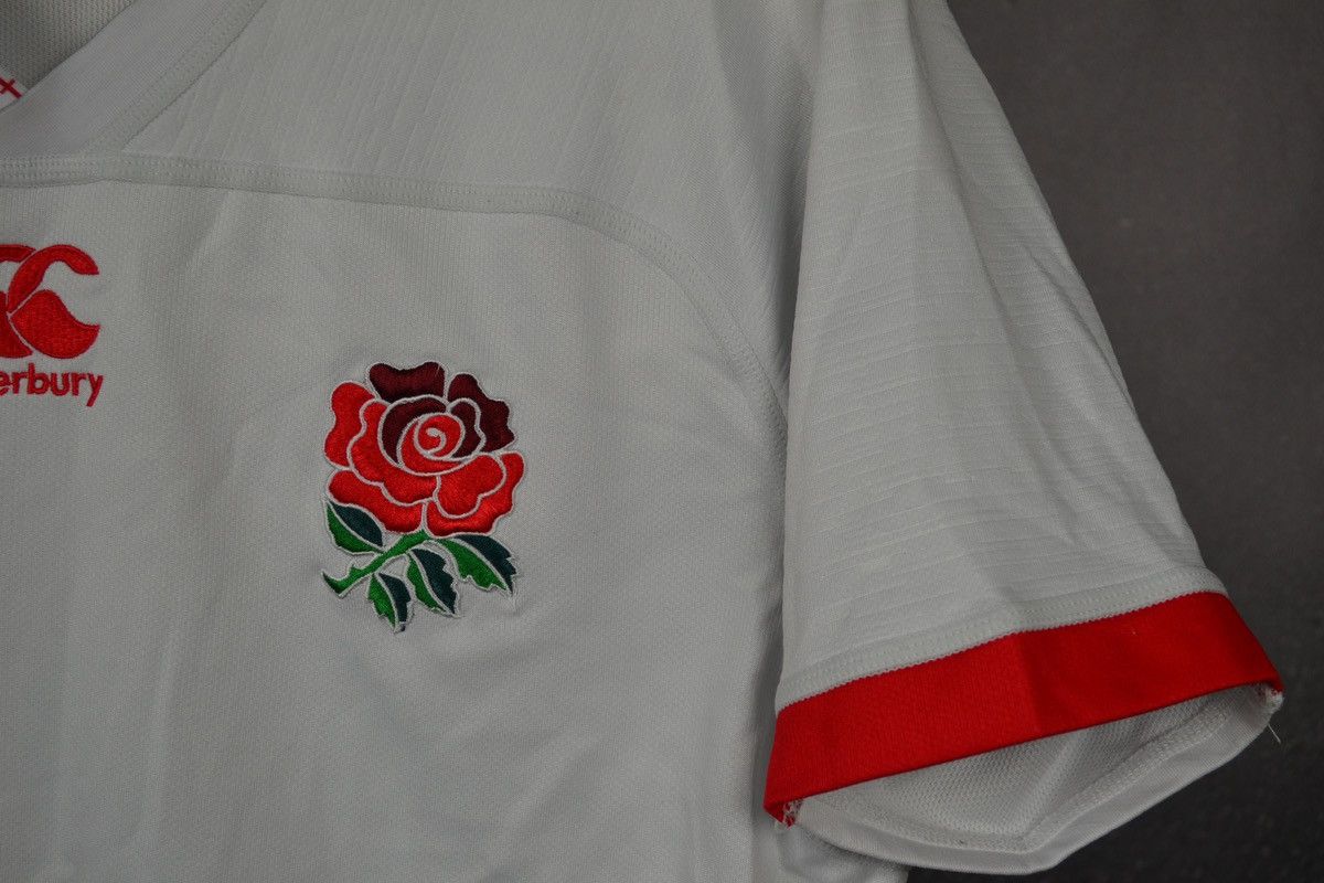 Canterbury of New Zealand England 2019 World Cup Rugby Union Shirt Canterbury Jersey Size US S / EU 44-46 / 1 - 6 Thumbnail