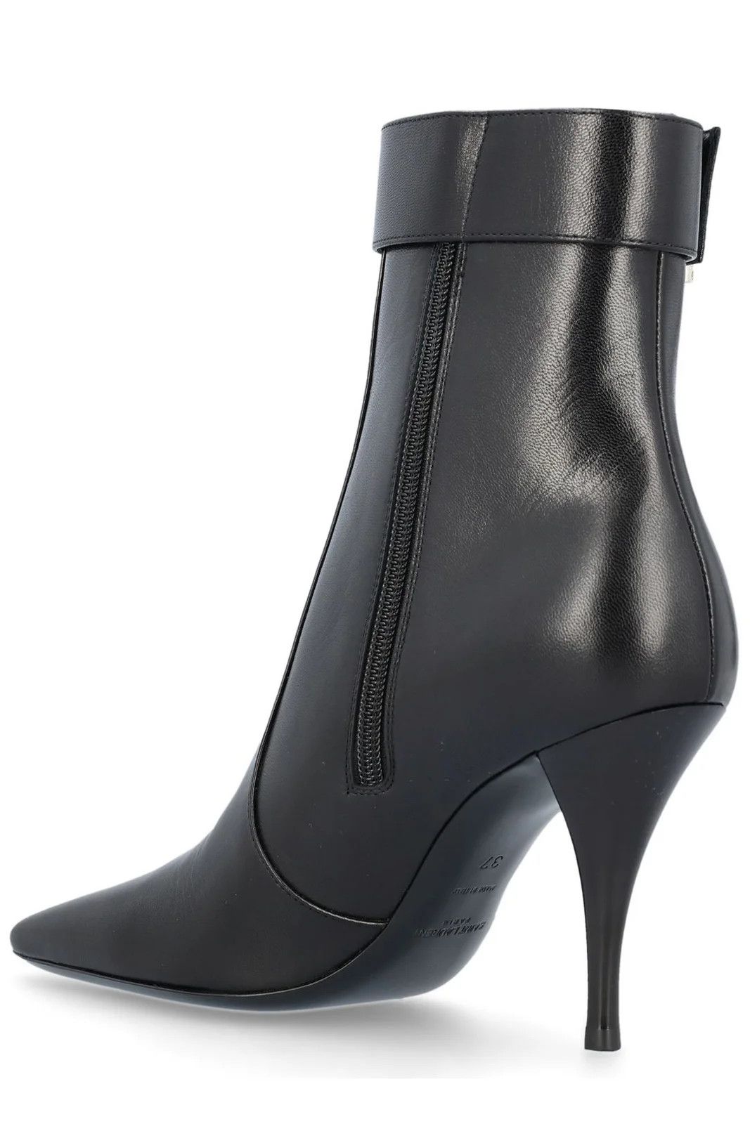 Saint Laurent Paris Saint Laurent Claude 90mm Leather Square Toe Boots Size 38.5 Size US 8.5 / IT 38.5 - 3 Thumbnail