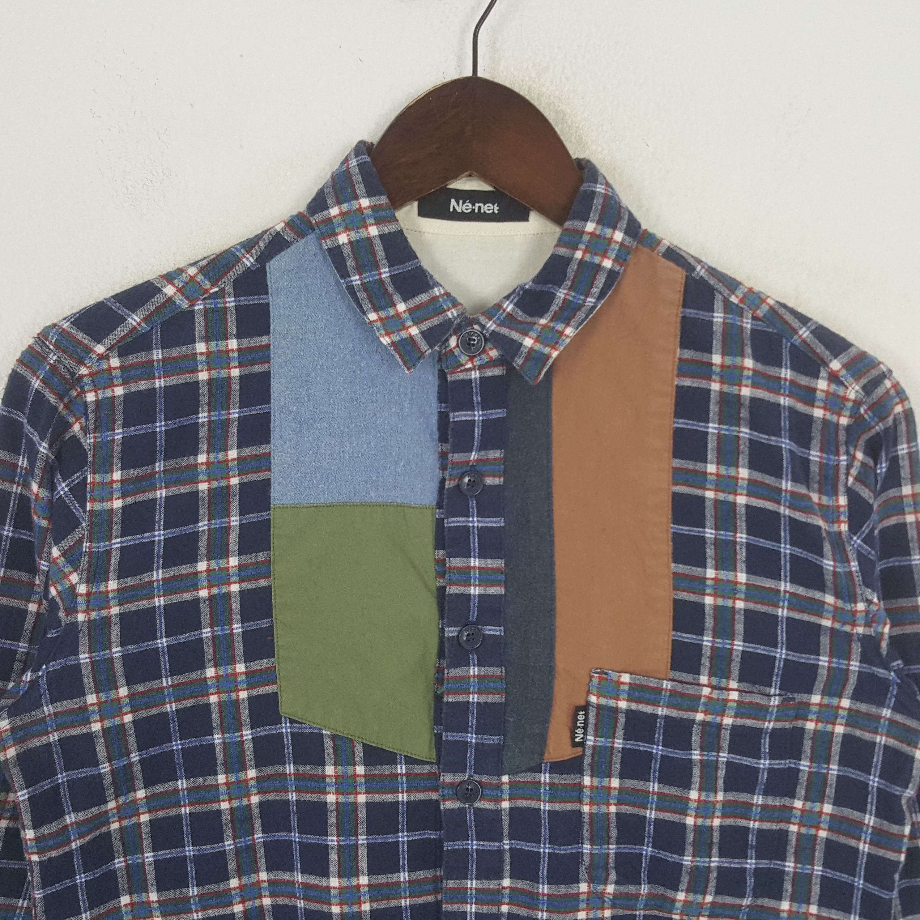 Ne-Net Vintage Ne-Net By Issey Miyake Japanese Button Up Shirt Size US S / EU 44-46 / 1 - 2 Thumbnail