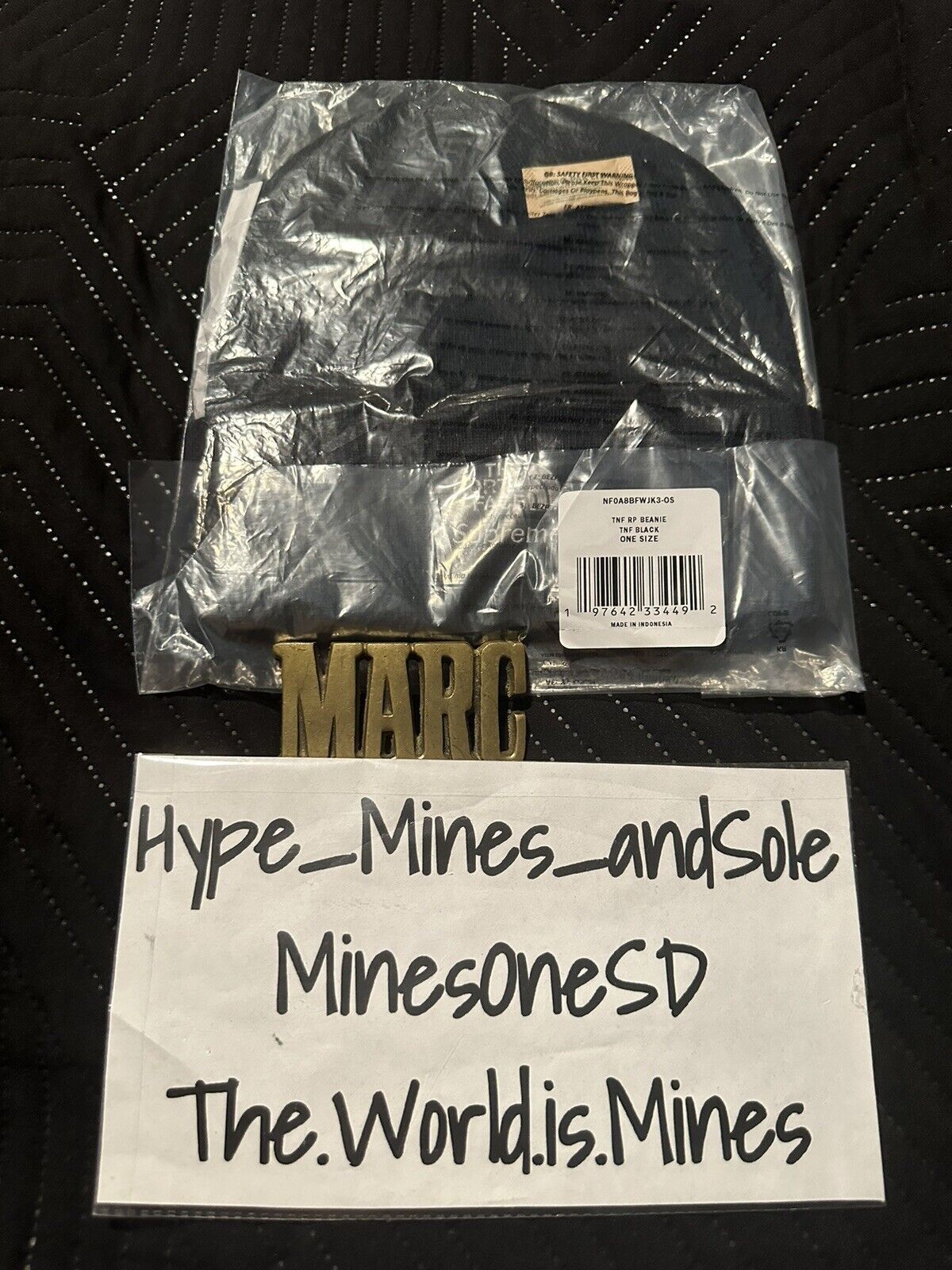 Supreme × The North Face NWT Supreme x The North Face Beanie (FW24) GREEN Size ONE SIZE - 5 Thumbnail