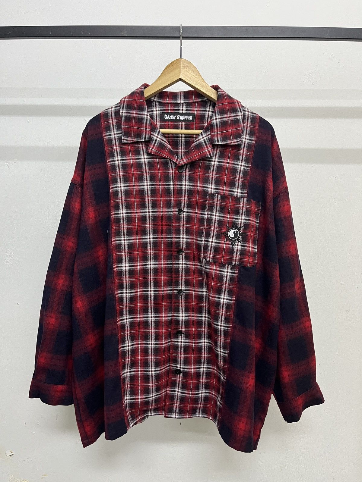 Needles Reconstruct Oversized Candy Stripper Needles Style Flannel Size US XL / EU 56 / 4 - 1 Thumbnail
