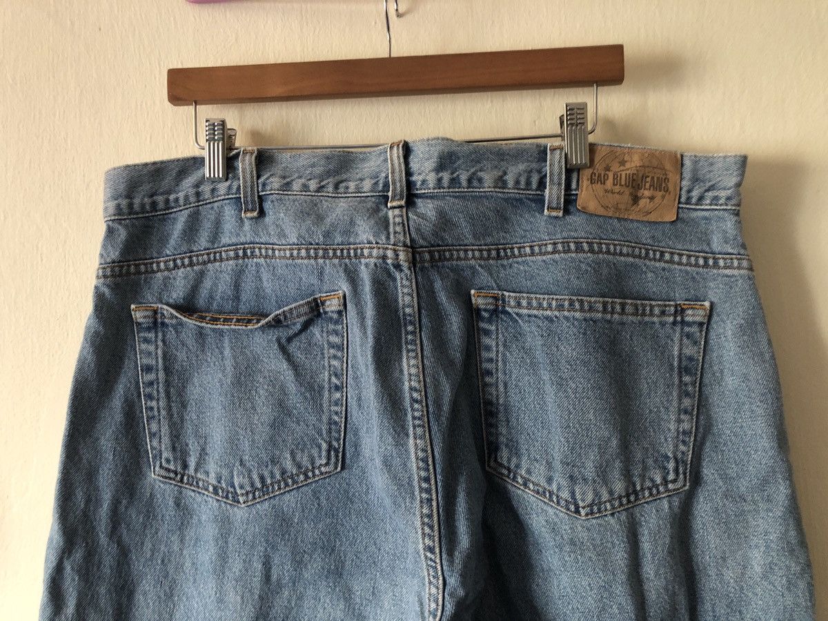 Gap × Vintage Vintage Gap Usa Baggy Denim Jeans Hip Hop Size US 39 - 7 Thumbnail