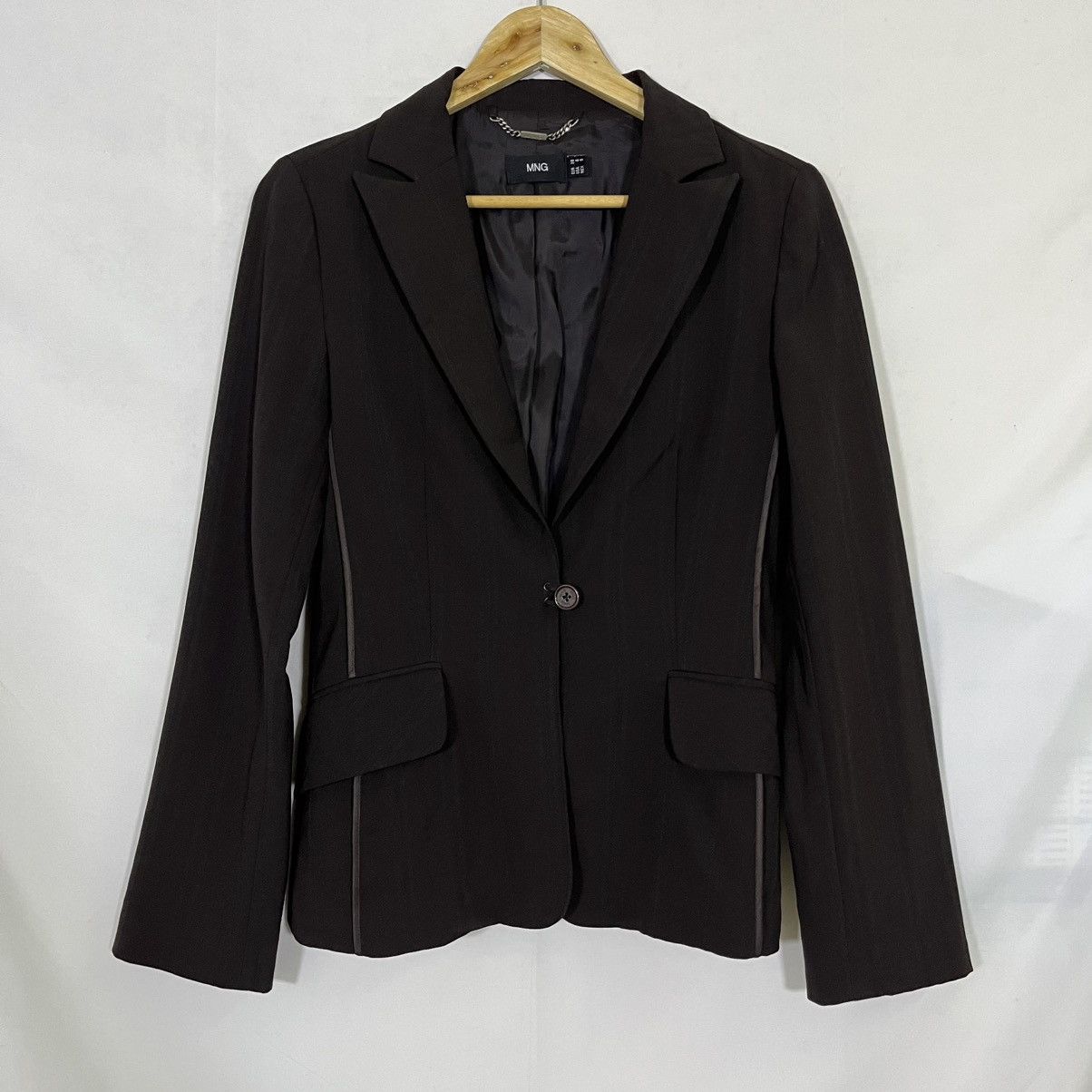 Hysteric Glamour 2000s MNG SINGLE BUTTON COAT BLAZER Size S / US 4 / IT 40 - 1 Thumbnail