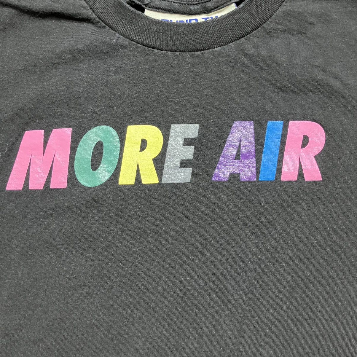 Round Two × Vintage Round Two More Air Graphic T Shirt Mens Size Small Black Size US S / EU 44-46 / 1 - 3 Thumbnail