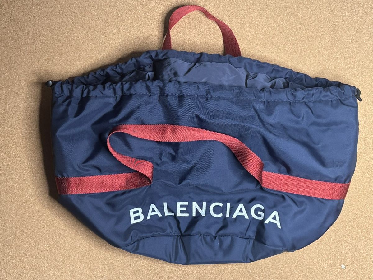 Balenciaga Balenciaga Wheel Duffle Bag in Navy Red color way Grailed