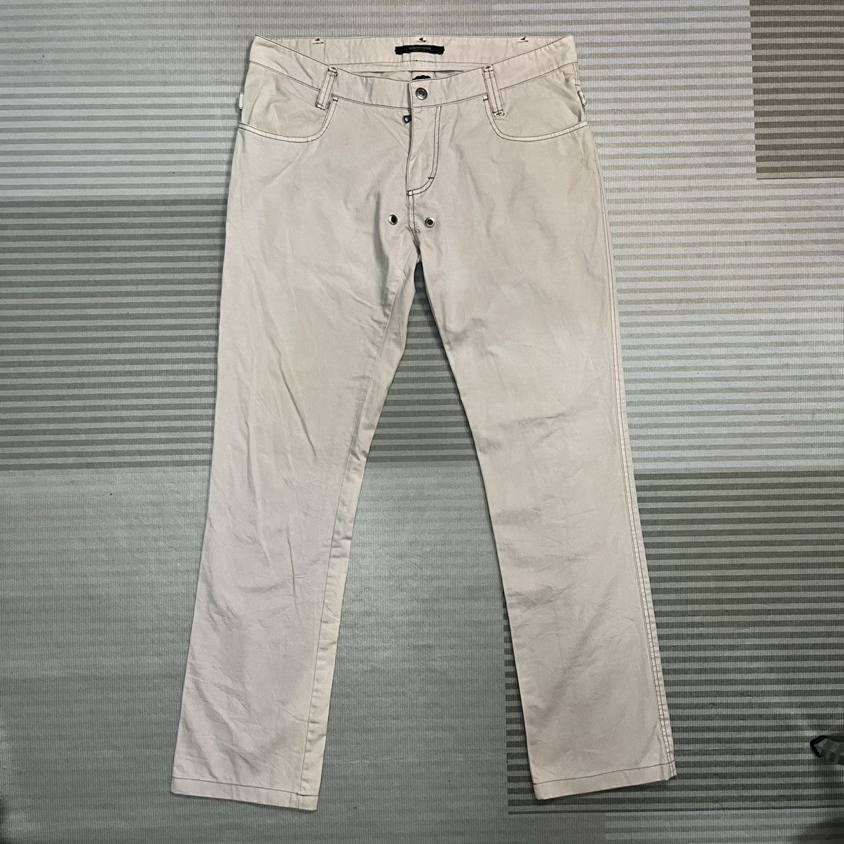 Santacroce Vintage Santacroce Snap Button Pants Made in Italy 35x40 Size US 35 - 2 Thumbnail