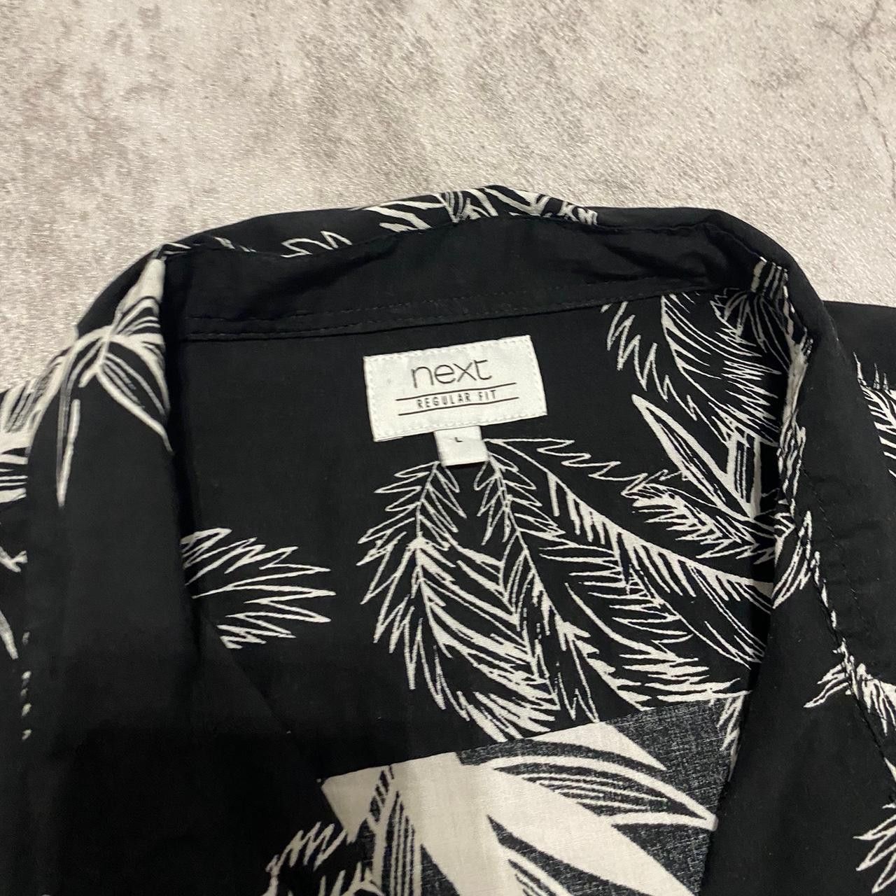 Other Black and white palm tree print shirt #tropicalvibes Size US L / EU 52-54 / 3 - 4 Thumbnail