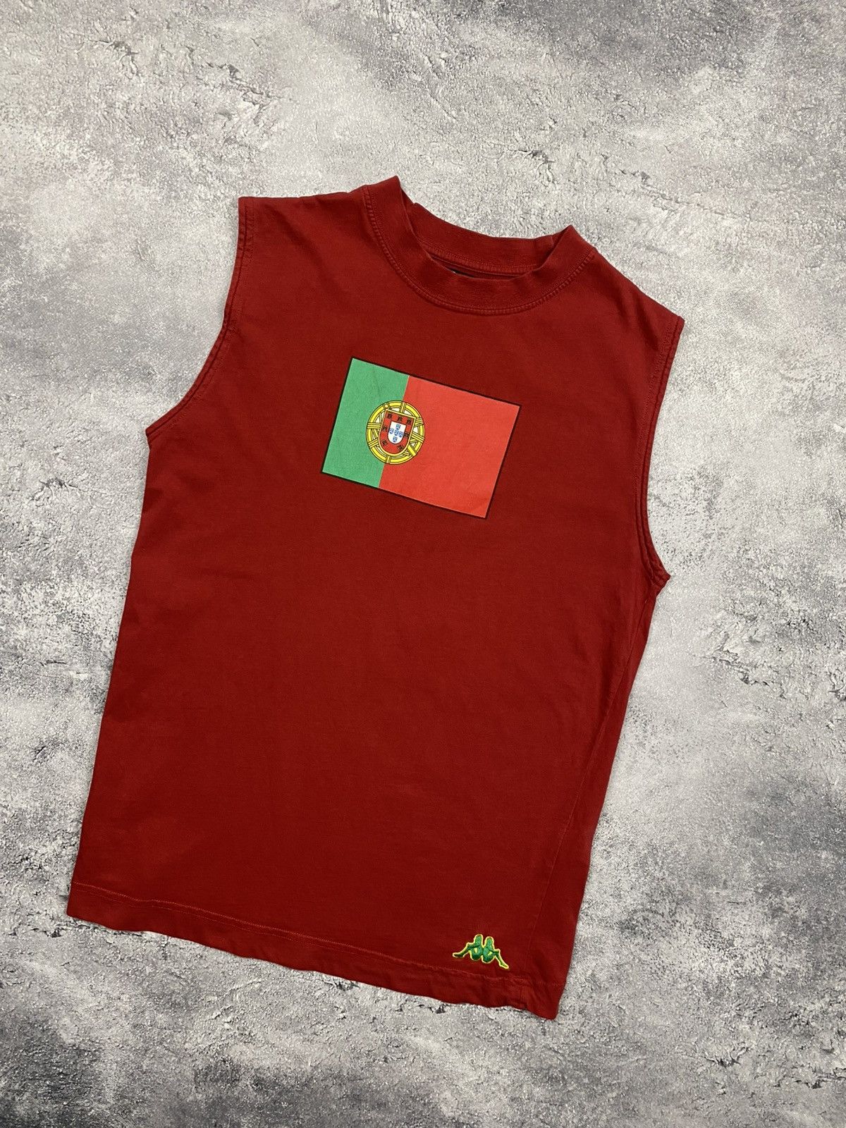 Kappa Vintage Kappa Portugal Tank Top Jersey 90s Rare Size US S / EU 44-46 / 1 - 5 Thumbnail