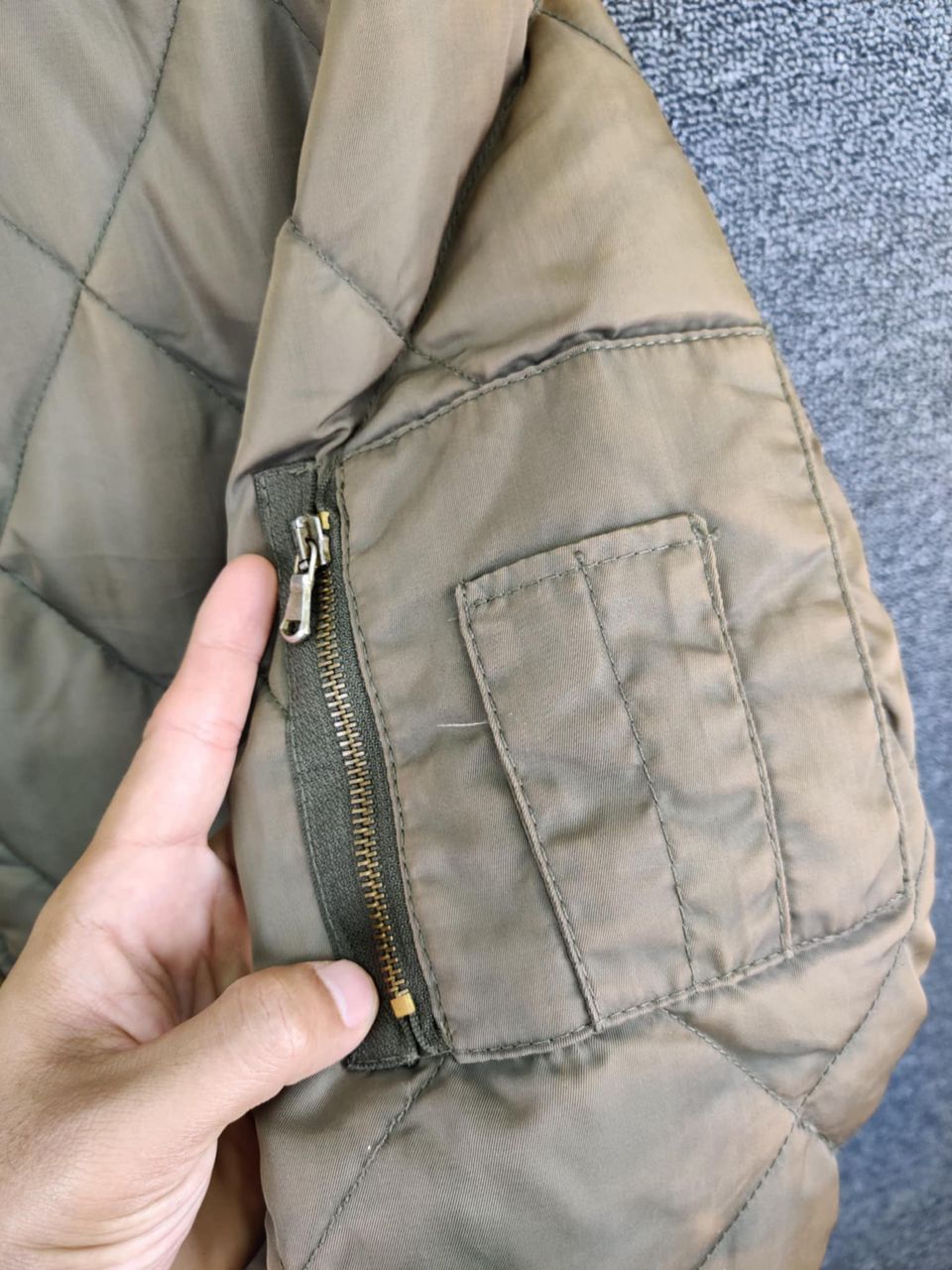 Raf by Raf Simons Raf By Raf Simons Quilted MA-1 Flight Bomber Jacket Size US M / EU 48-50 / 2 - 15 Thumbnail