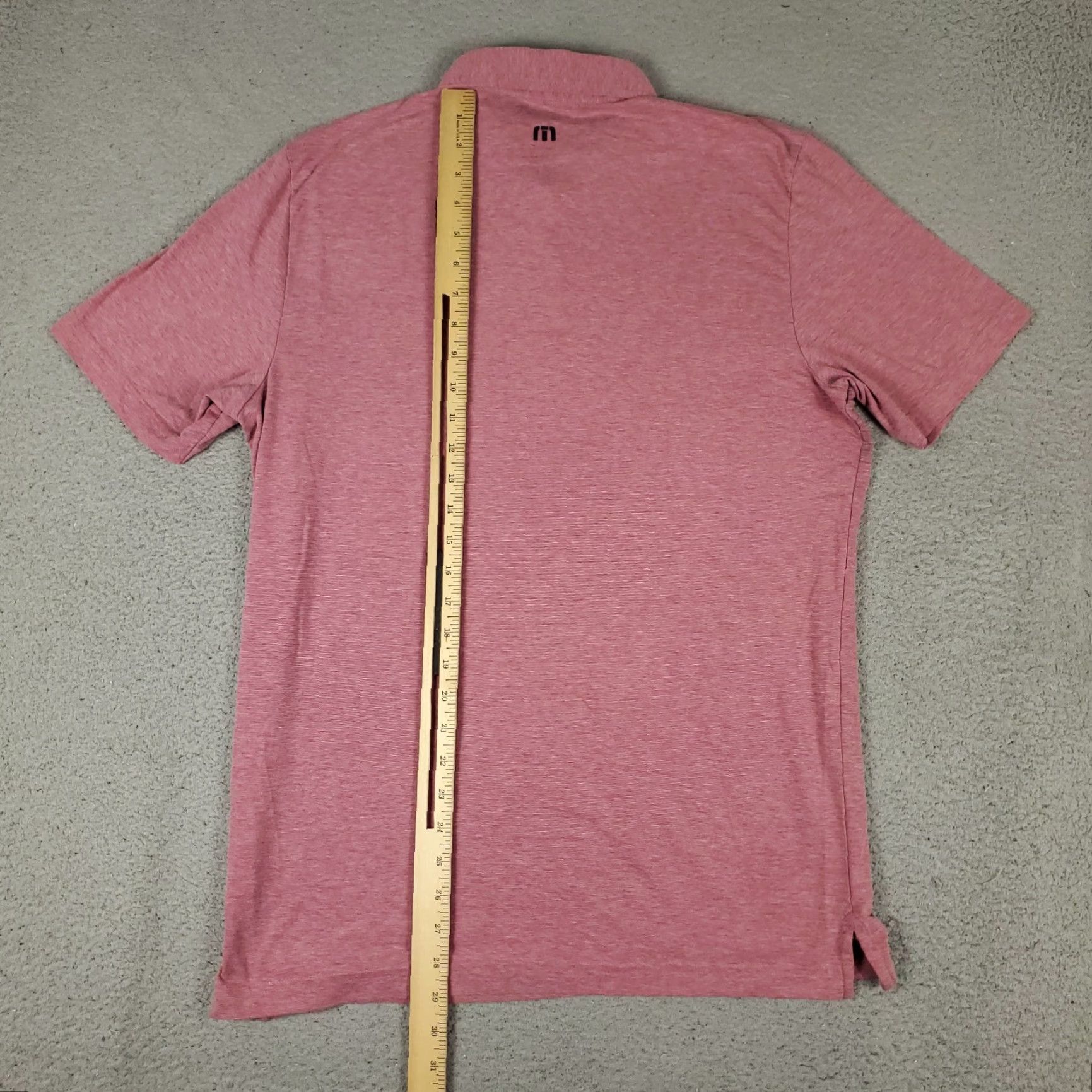 TravisMathew Travis Mathew Polo Shirt Mens Size Medium Red Golf Short Sleeve Size US M / EU 48-50 / 2 - 3 Thumbnail