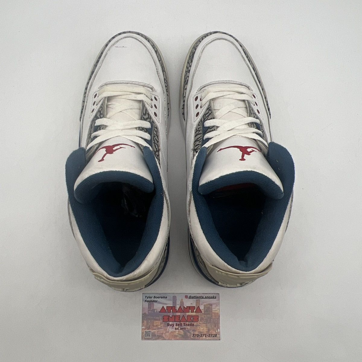 Jordan Brand Air Jordan 3 true blue Size US 10.5 / EU 43-44 - 6 Thumbnail