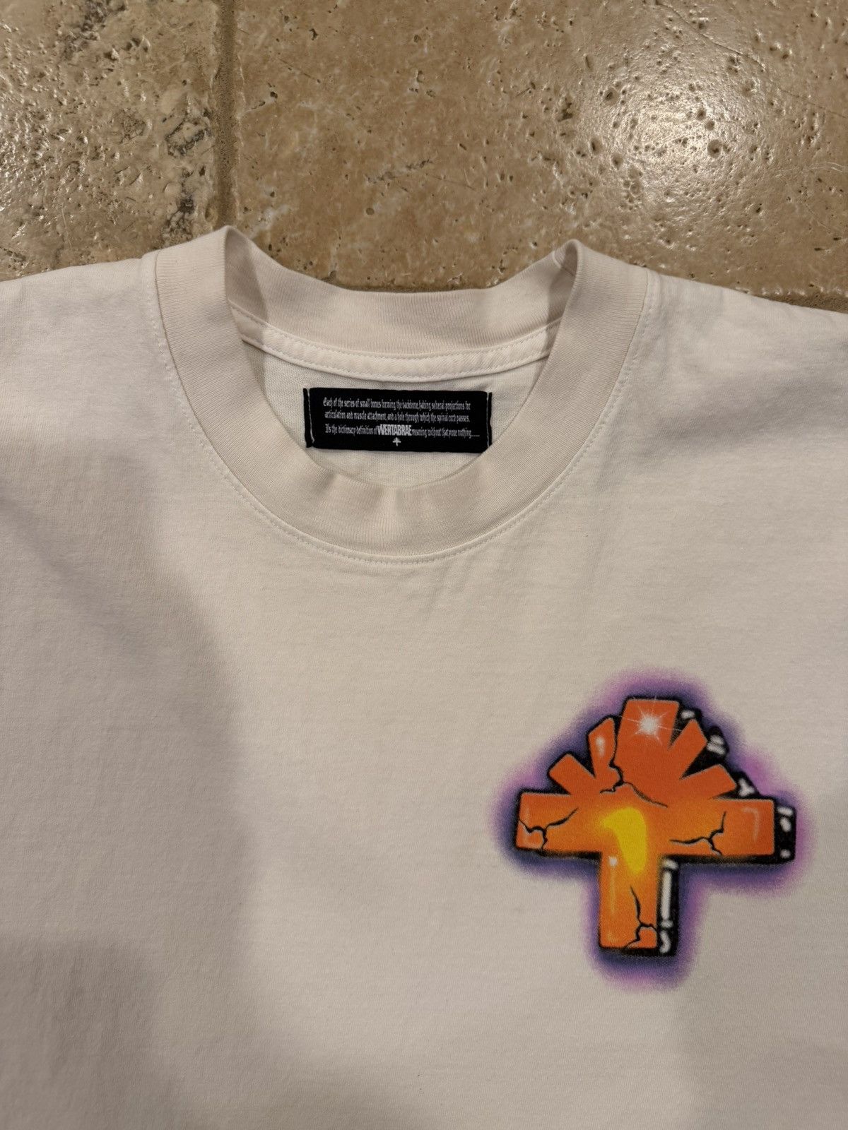 Vertabrae Vertabrae Graffiti / Art Paid in Full White Short Sleeve Tee Size US XL / EU 56 / 4 - 9 Thumbnail