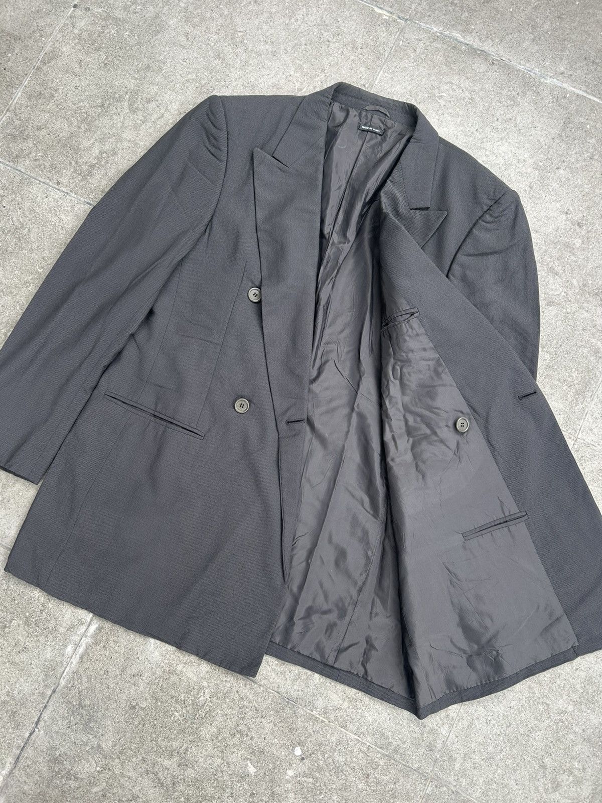 Giorgio Armani Giorgio Armani Double-breasted Suit Jacket Size 52R - 4 Thumbnail