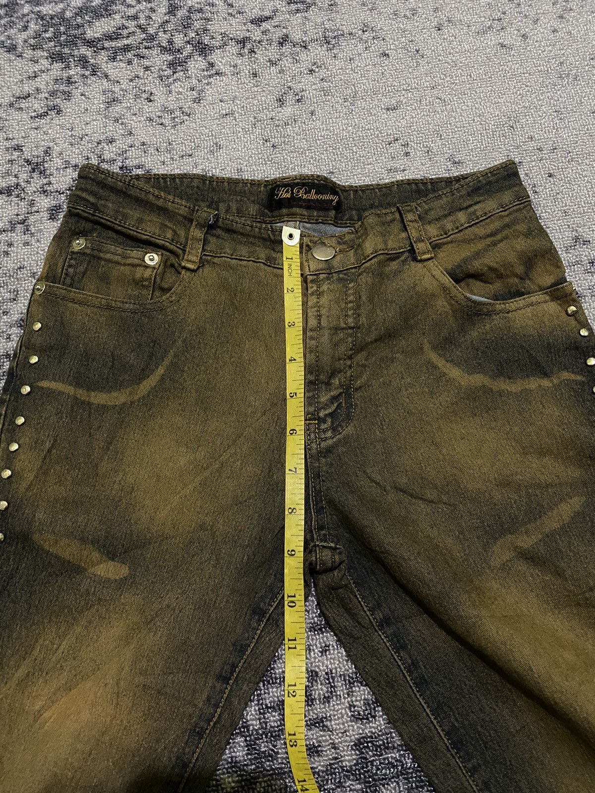 Hysteric Glamour Y2k Hat Balboning ifsixwasnine style bootcut jeans Size US 27 - 11 Thumbnail