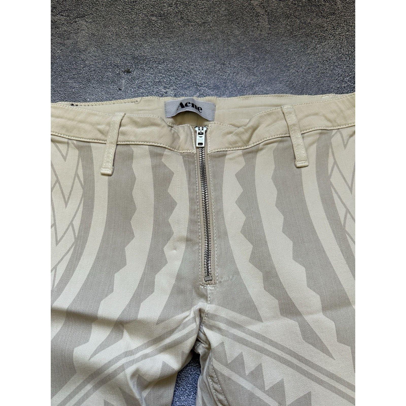 Acne Studios Vintage Acne Studios Flex Tatto Aztec Skinny Women’s Pants Size 29" - 8 Thumbnail