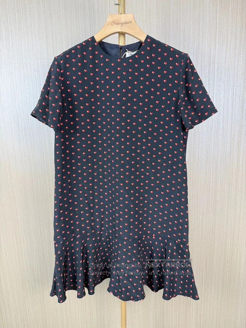 Saint Laurent Paris Saint Laurent Silk Short Sleeve Dress . Size US M / EU 48-50 / 2 - 1 Thumbnail