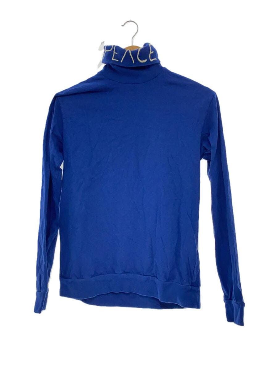 image of Kapital Peace Turtleneck in Blue, Men's (Size Large)