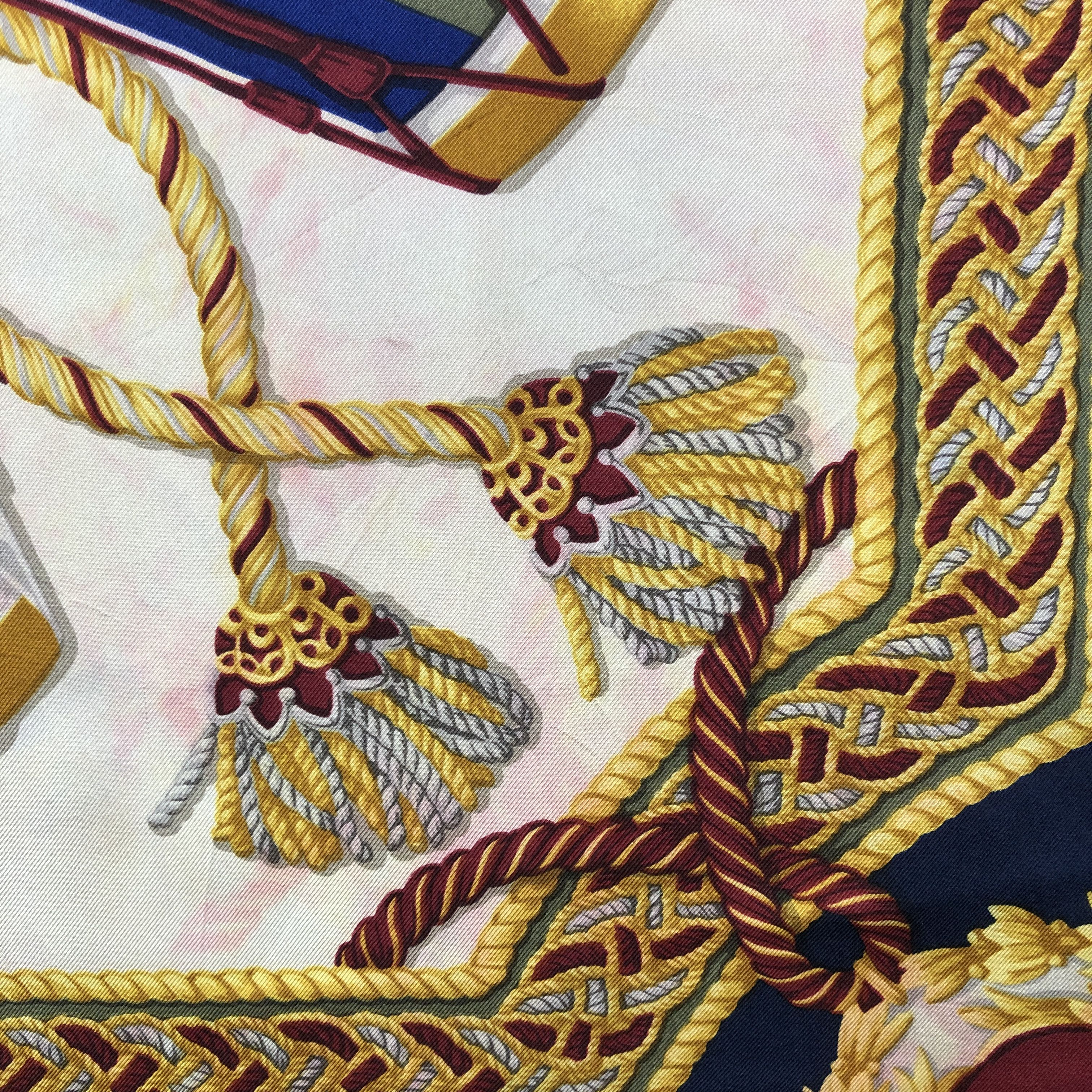Lancel Vintage Lancel SILK Scarf Twill Stole Wraps Scarves Size ONE SIZE - 10 Thumbnail