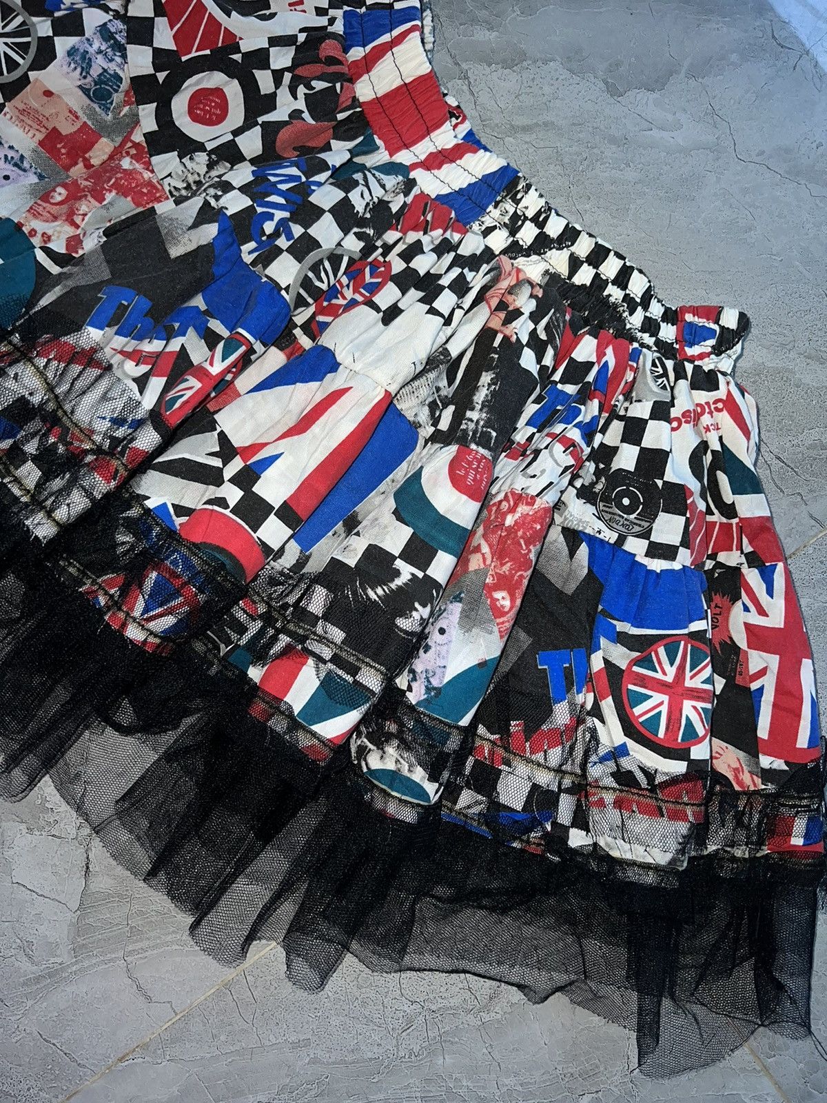Seditionaries ACDC RAG UK tutu skirt 🇬🇧 Size 27" / US 4 / IT 40 - 12 Thumbnail