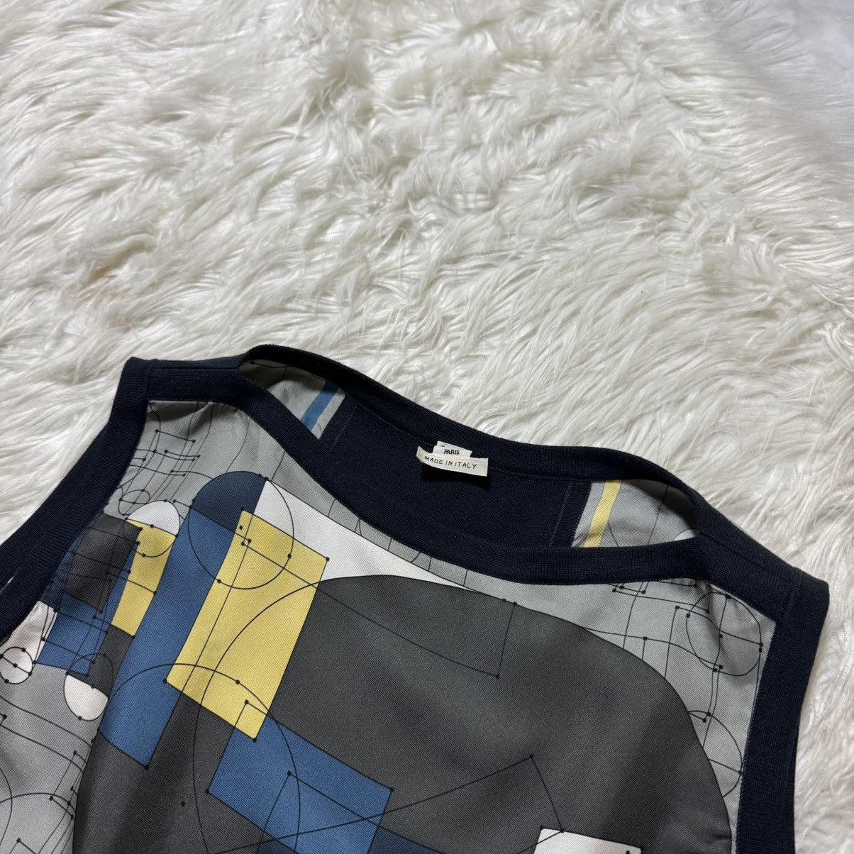 Hermes Authentic, Excellent Hermès Art Design Dress Size M / US 6-8 / IT 42-44 - 4 Thumbnail