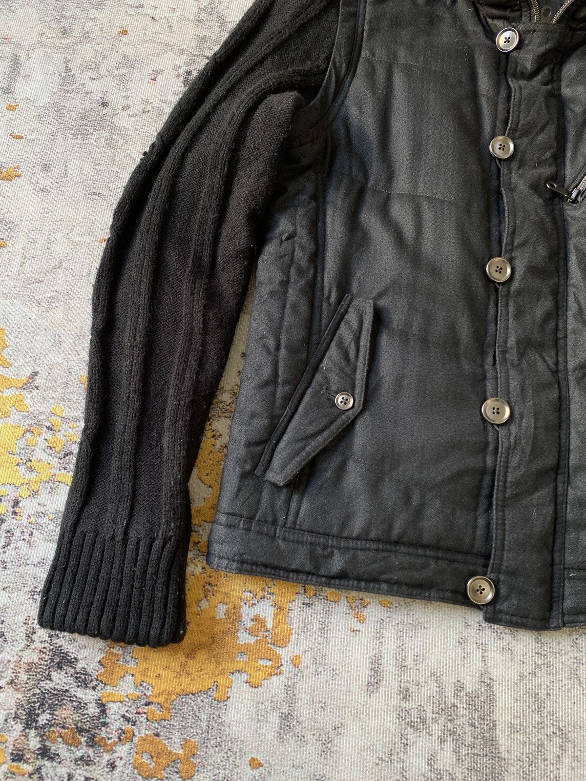 14th Addiction Phenium Hideaways Two Way Jacket Sleeve Knit Design Size US M / EU 48-50 / 2 - 8 Thumbnail