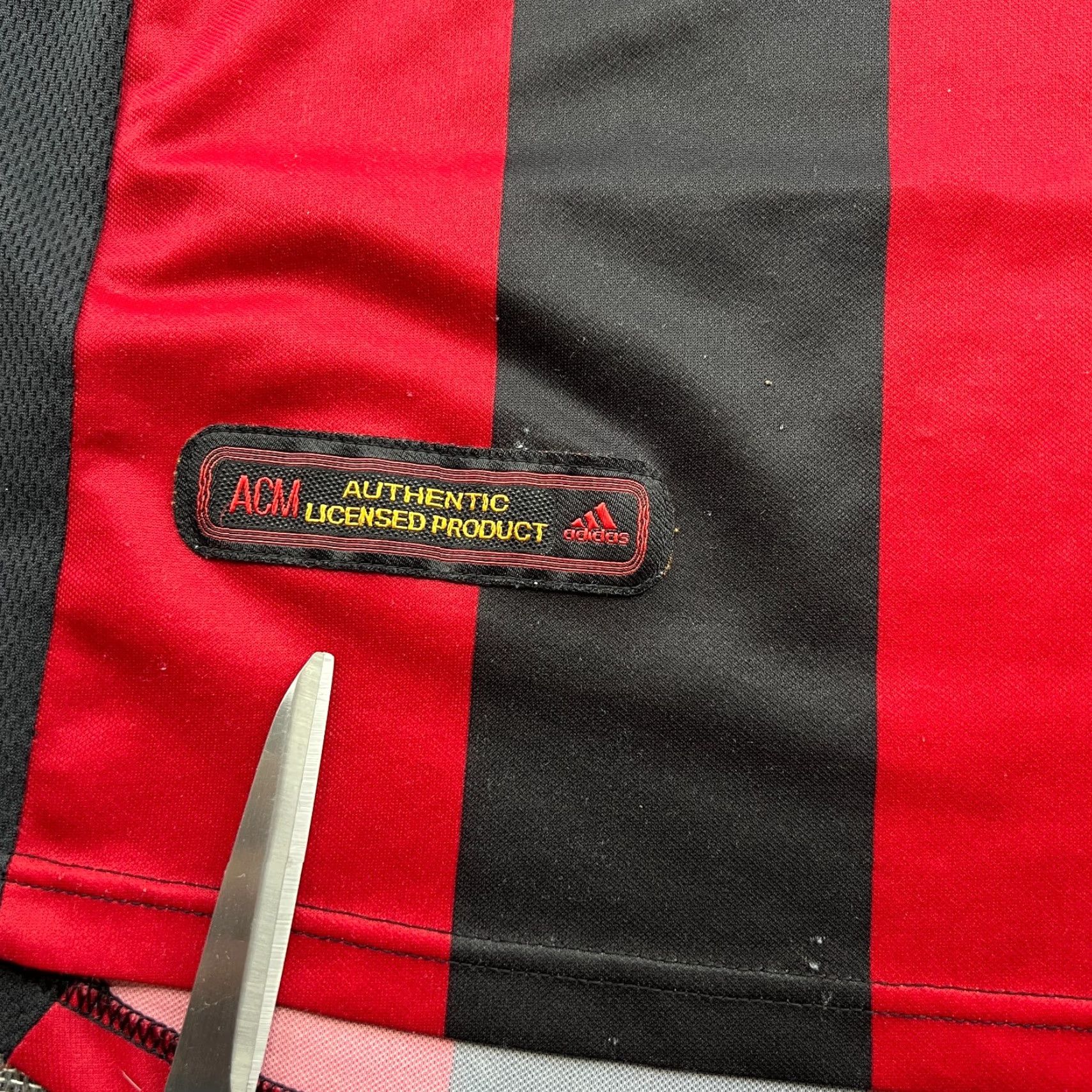 Adidas AC Milan 2000 2001 2002 Home Rui Costa Football Jersey Mens Medium Adidas Shirt T-Shirt Multicolor Size US M / EU 48-50 / 2 - 5 Thumbnail