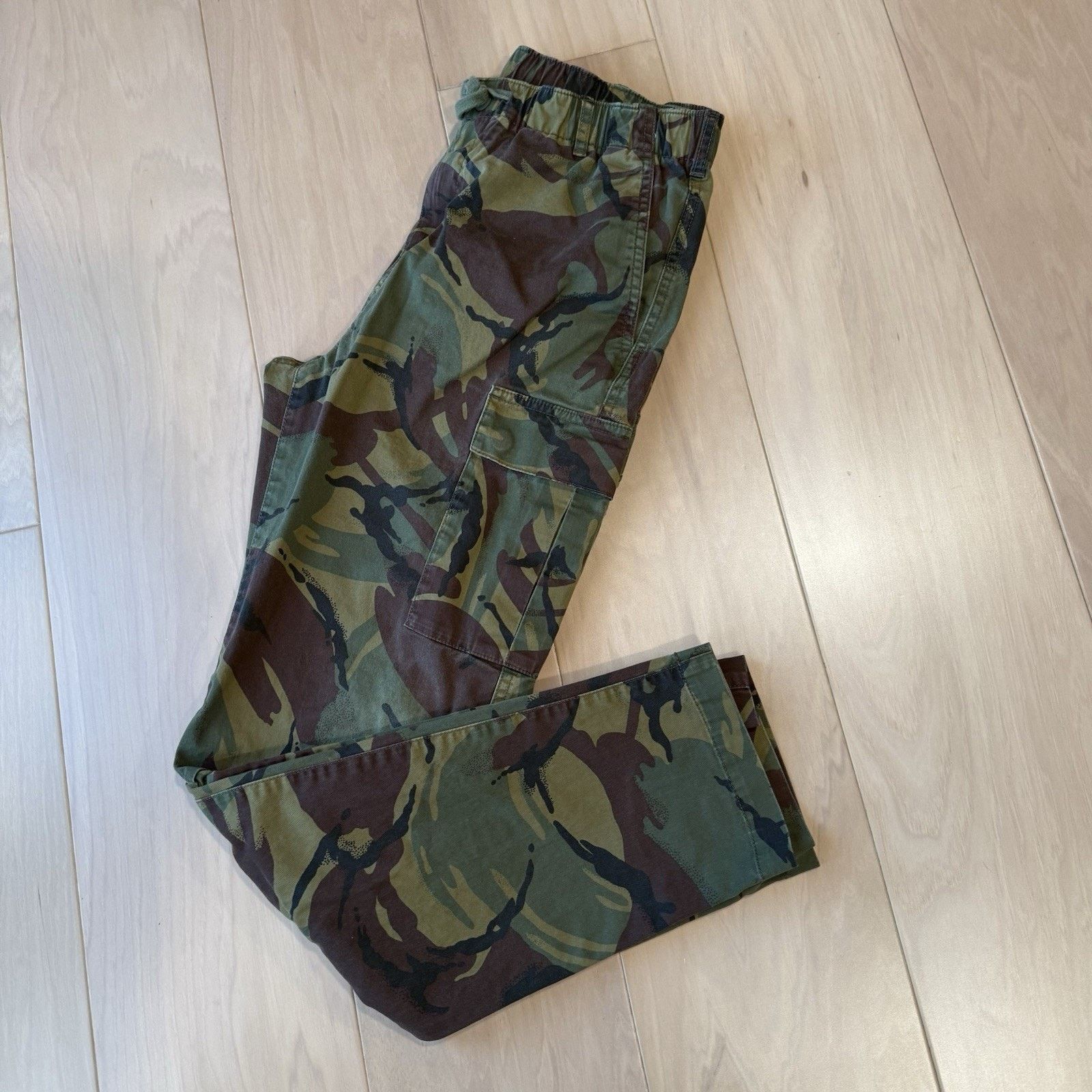 Polo Ralph Lauren Polo Ralph Lauren Cargo Pants Women's 20 Green Camouflage Size 29" - 9 Thumbnail
