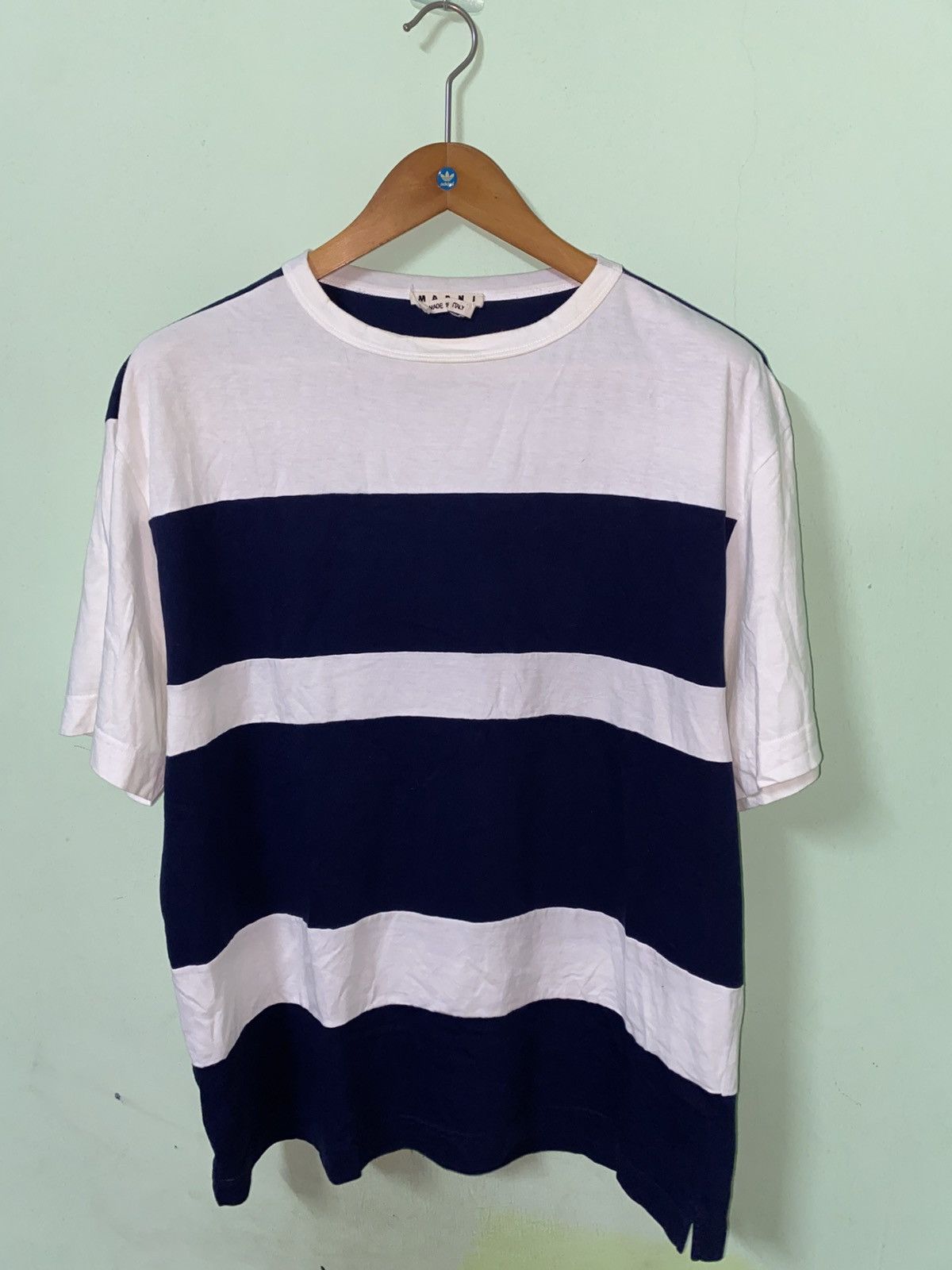 Marni Marni Border Striped Tshirt Size US L / EU 52-54 / 3 - 3 Thumbnail