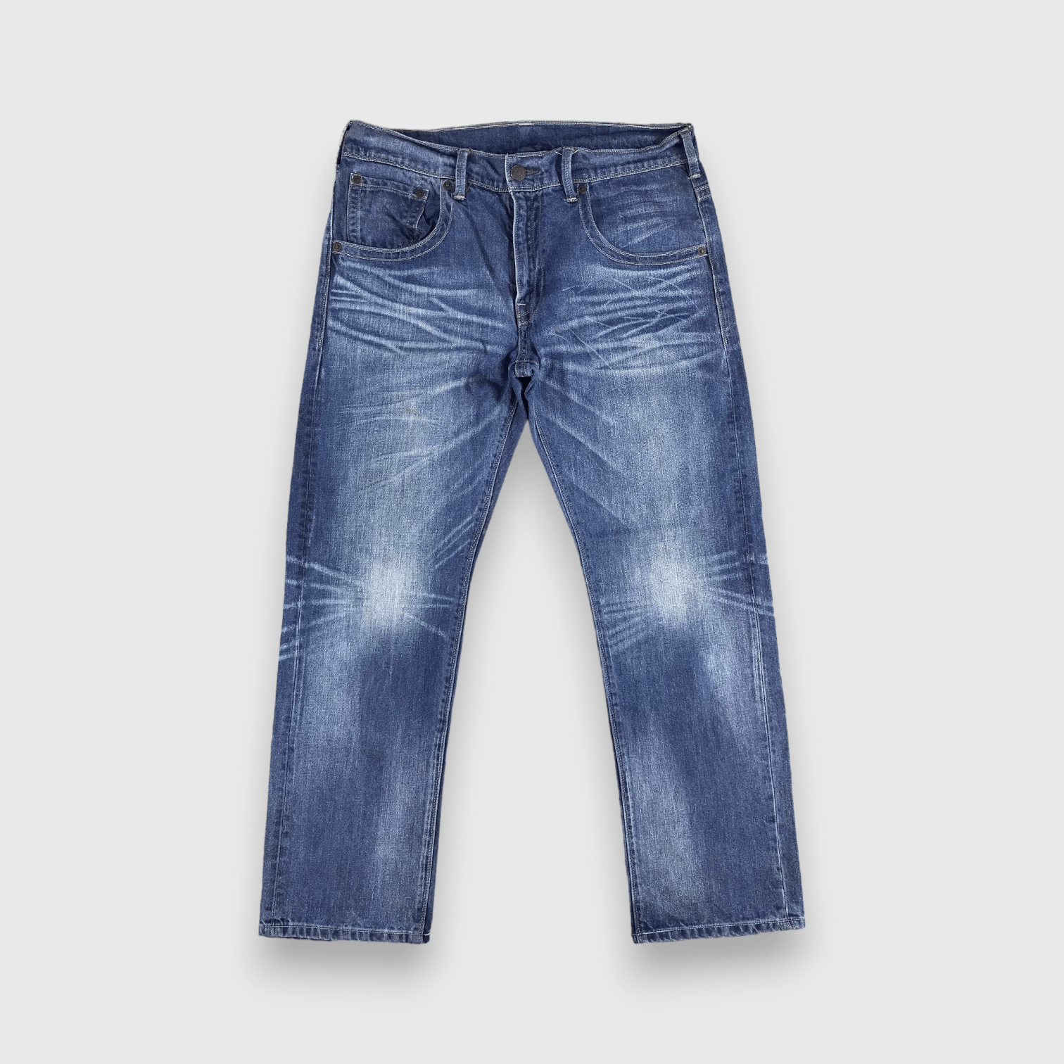 Levi's Vintage Blue Wash Levis 504 Jeans-J2253 Size US 37 - 1 Thumbnail