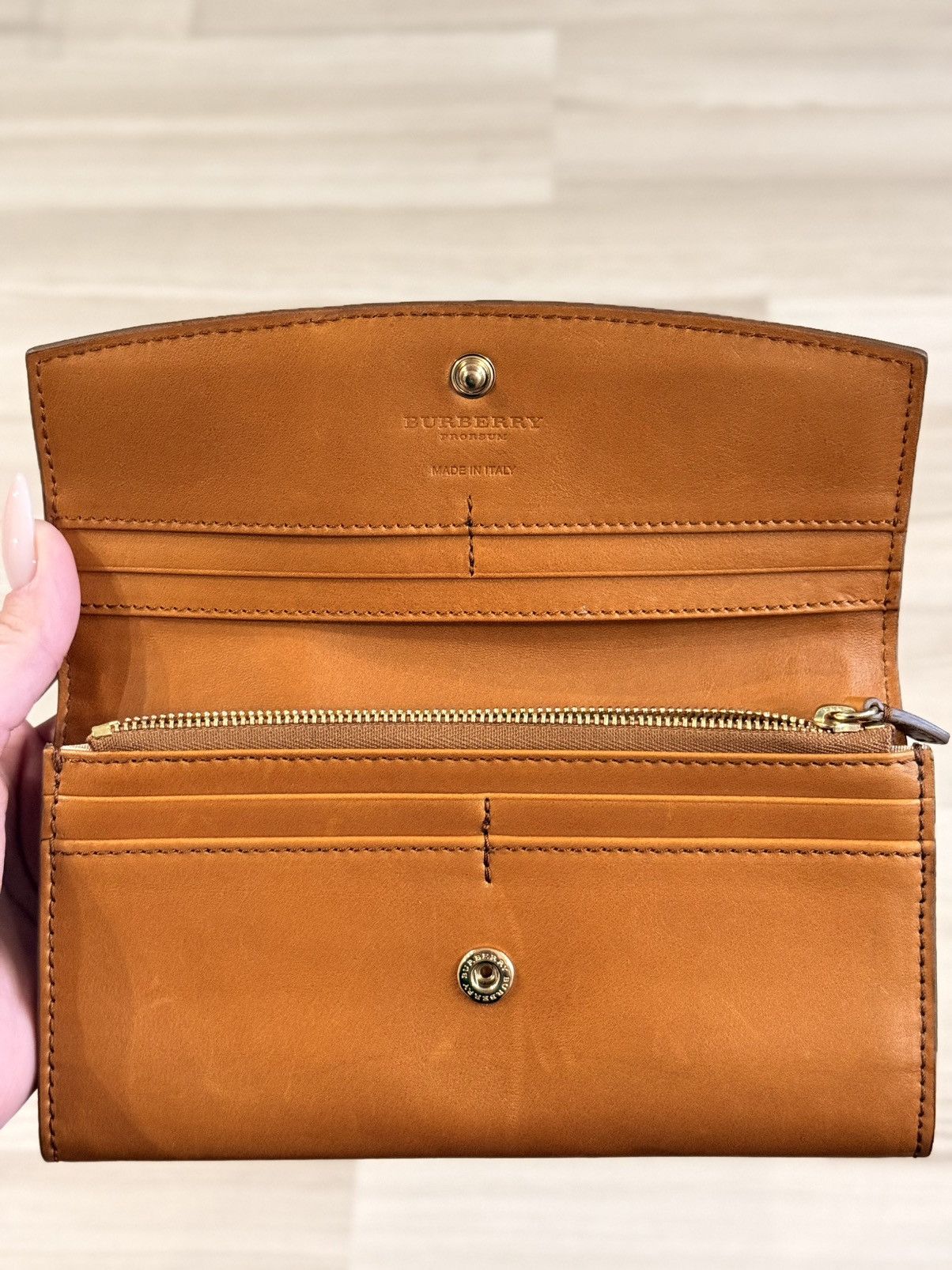 Burberry Prorsum Burberry Prorsum SS12 Tribal Runway Continental Flap Wallet Size ONE SIZE - 5 Thumbnail