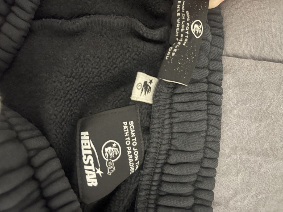 HELLSTAR Hellstar Shorts Brand nee blue flames Size US 34 / EU 50 - 3 Thumbnail