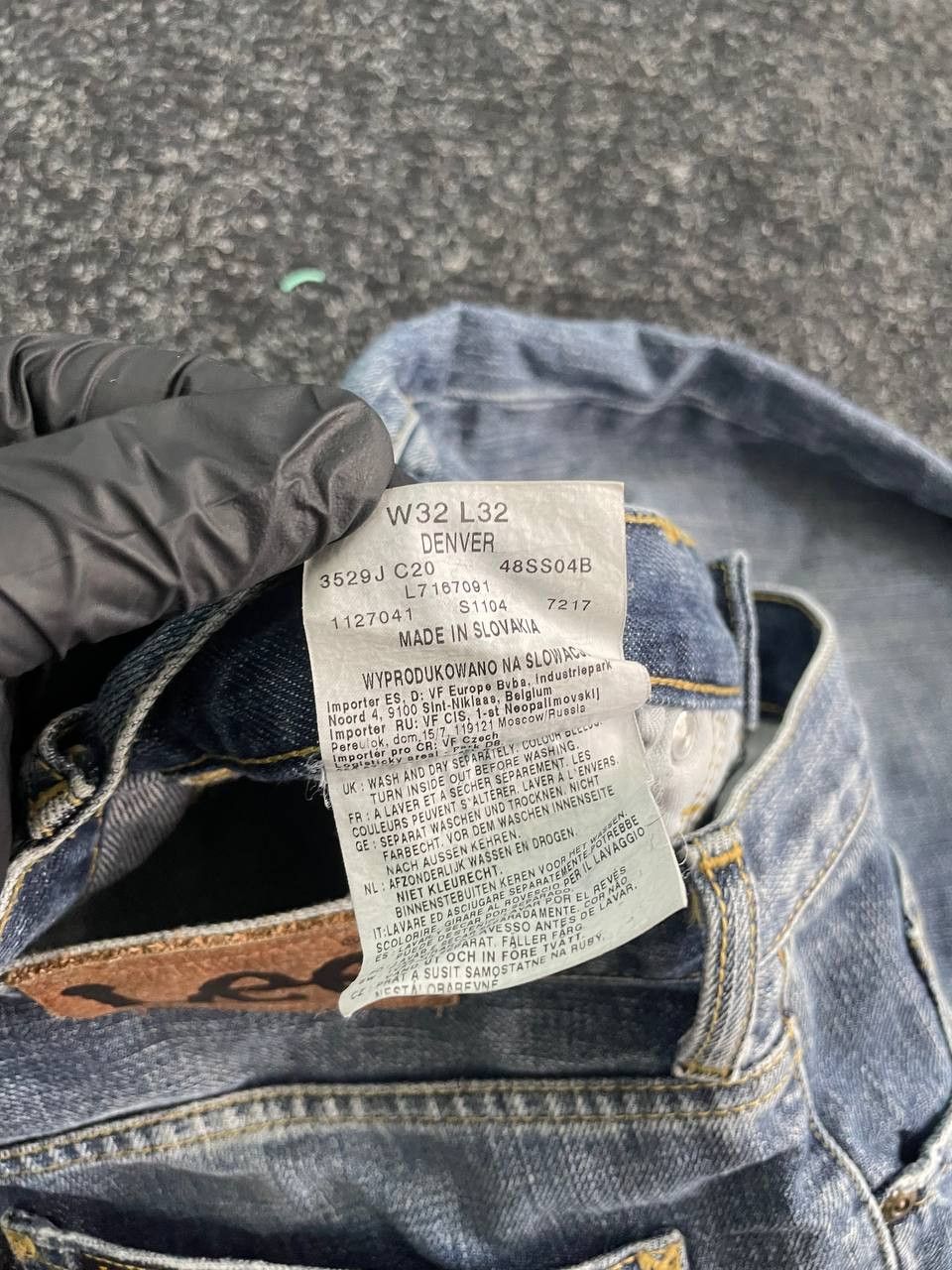 Japanese Brand VTG HYSTERIC GLAMOUR STYLE STONE WASHED DISTRESSED JEANS 90S Size US 32 / EU 48 - 10 Thumbnail