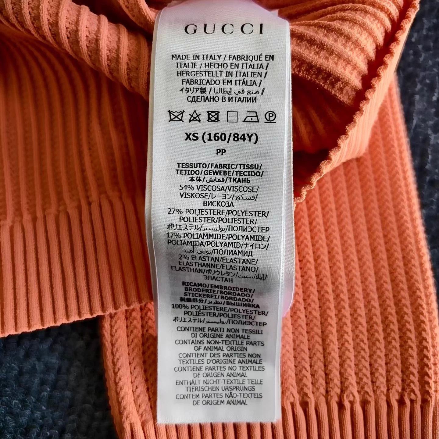 Gucci Gucci SS22 Logo Stripe Short Knit Sweater Women's Pink XS Size XS / US 0-2 / IT 36-38 - 4 Thumbnail