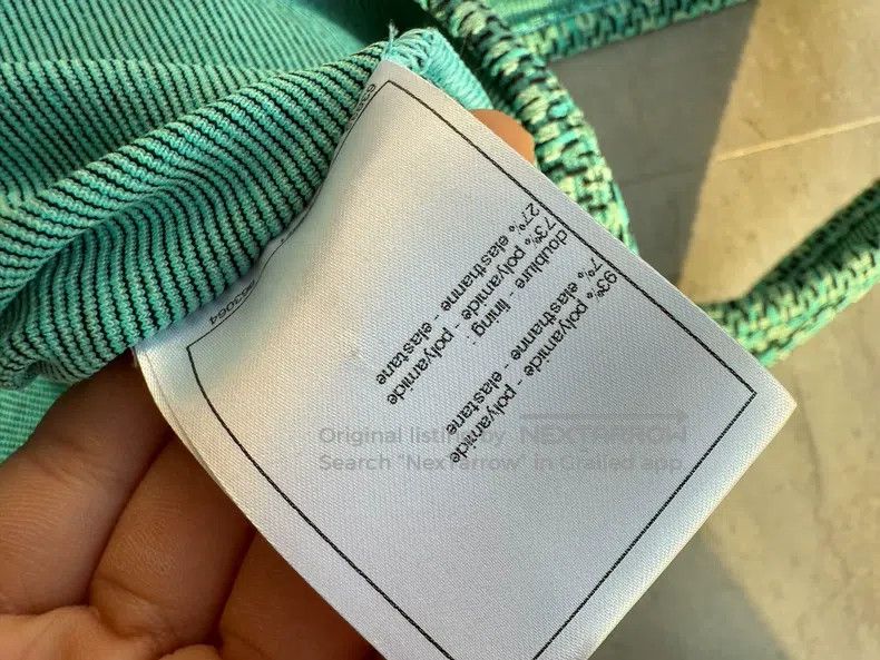 Chanel Chanel Green swimsuit Size 25" / US 0 / IT 36 - 7 Thumbnail
