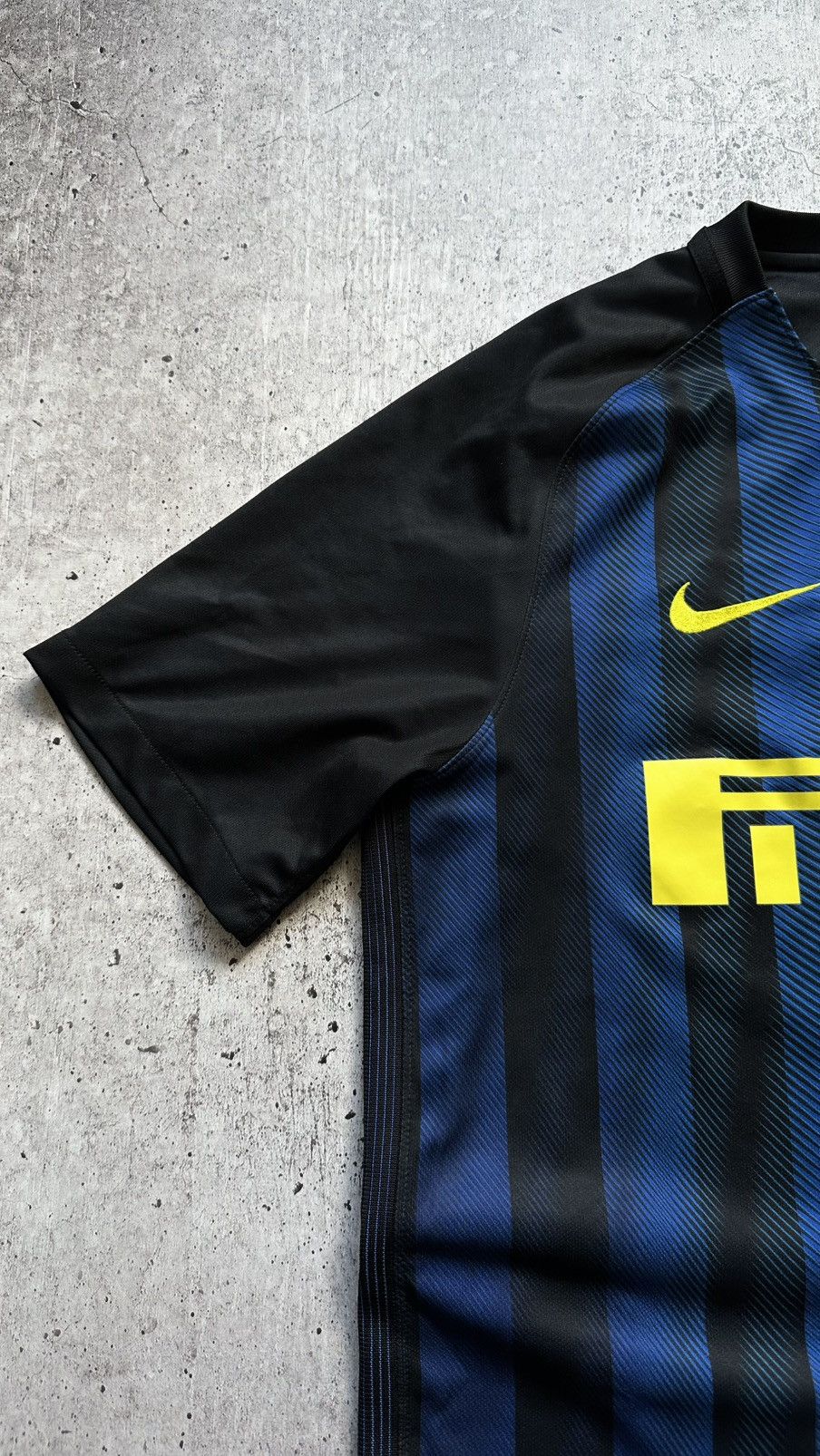 Nike 2016/17 Nike Inter Milano Authentic Home Soccer Jersey Size US L / EU 52-54 / 3 - 2 Thumbnail