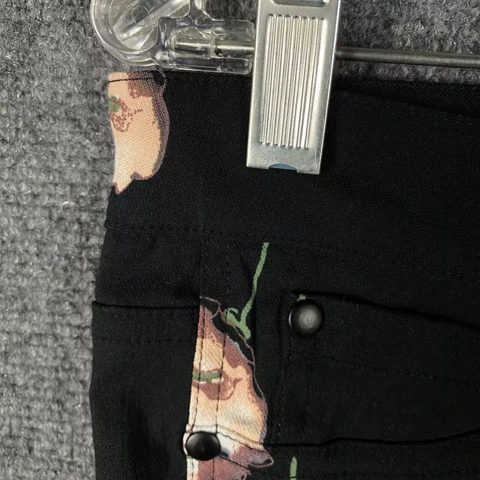 Other Jules Leopold Pants Women's Medium Stretch Floral Black M Size 32" / US 10 / IT 46 - 3 Thumbnail