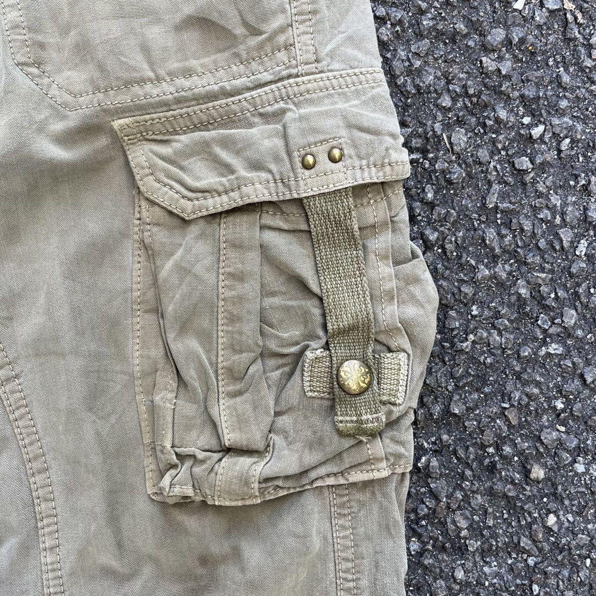 Hysteric Glamour Flare Cargo Pants Surplus Japan Trousers Low Rise Size US 30 / EU 46 - 4 Thumbnail
