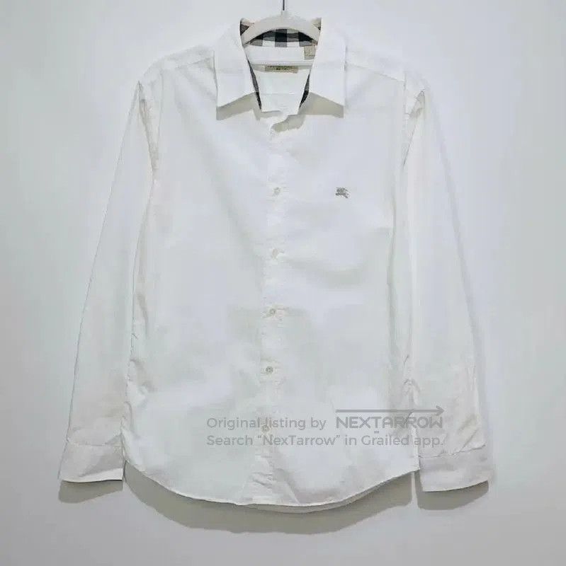 Burberry Burberry White Cotton Women's Shirt Size S. Size S / US 4 / IT 40 - 1 Thumbnail
