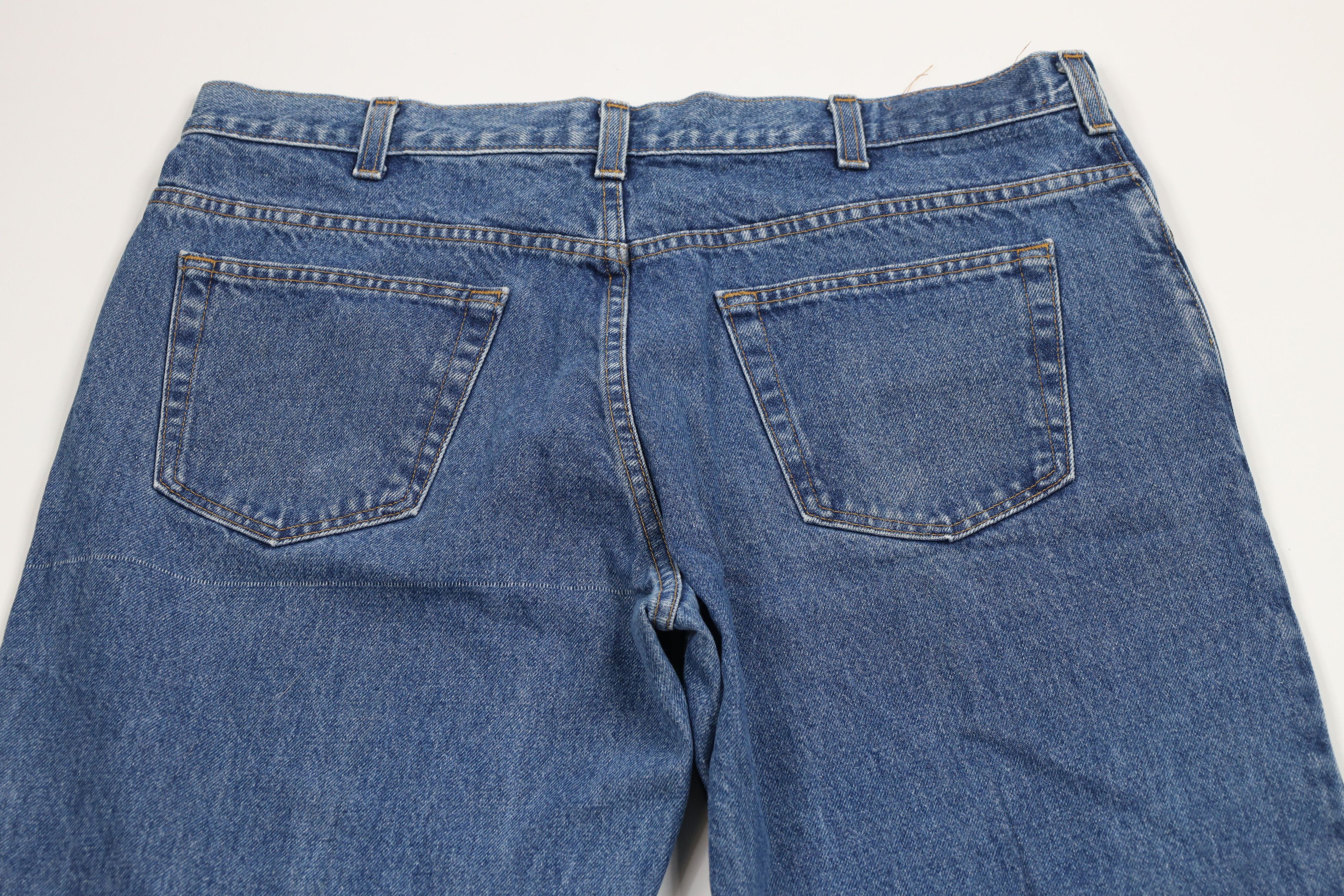 Vintage Vintage 90s Streetwear Baggy Loose Fit Wide Leg Denim Jeans Size US 40 / EU 56 - 8 Thumbnail