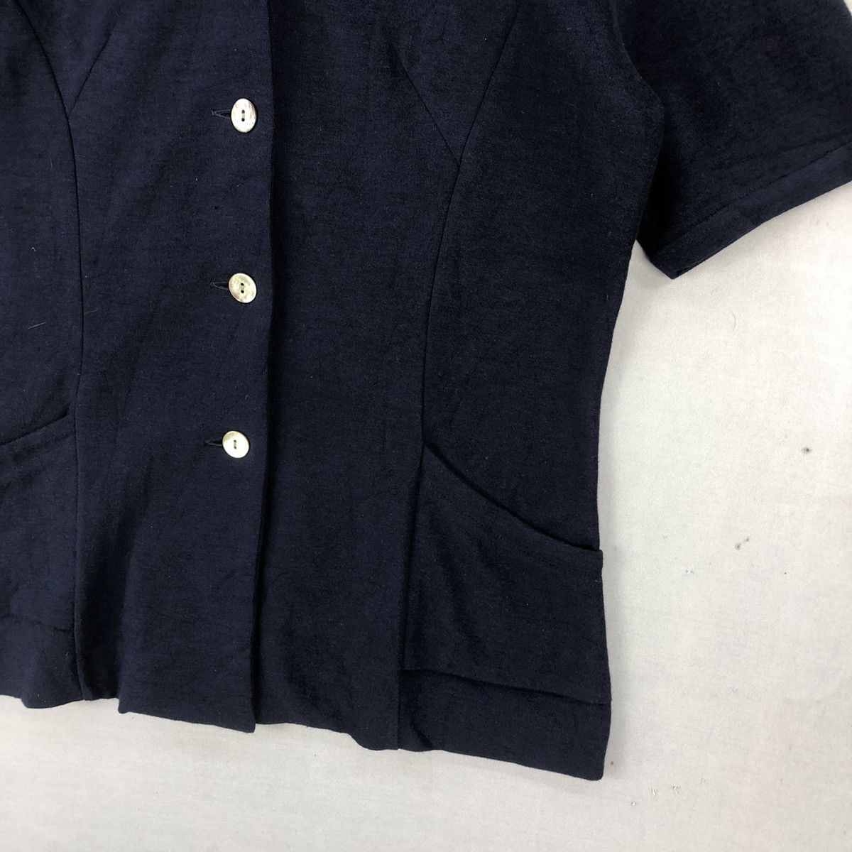 Zephyr 🇯🇵Vintage Zephyr Elastic Button Up Shirt Size S / US 4 / IT 40 - 3 Thumbnail