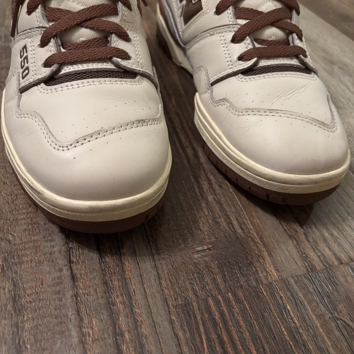 Aime Leon Dore × New Balance New Balance x Aime Leon Dore 550 White Brown Size US 10.5 / EU 43-44 - 6 Thumbnail