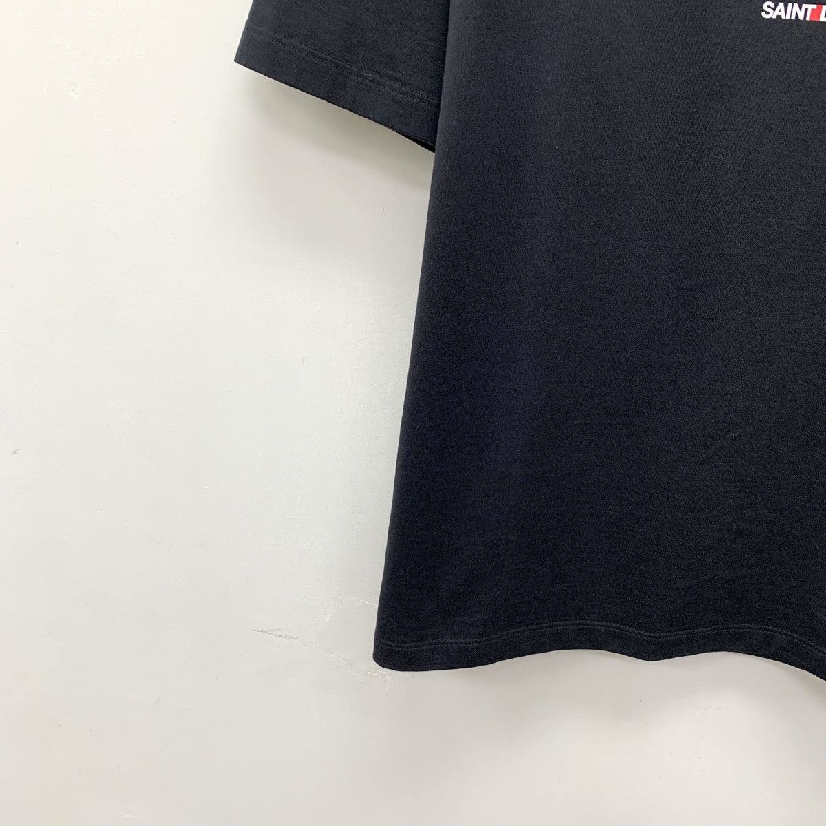 Yves Saint Laurent Yves Saint Laurent Logo Print Short Sleeve T-Shirt K26WX Size S / US 4 / IT 40 - 4 Thumbnail