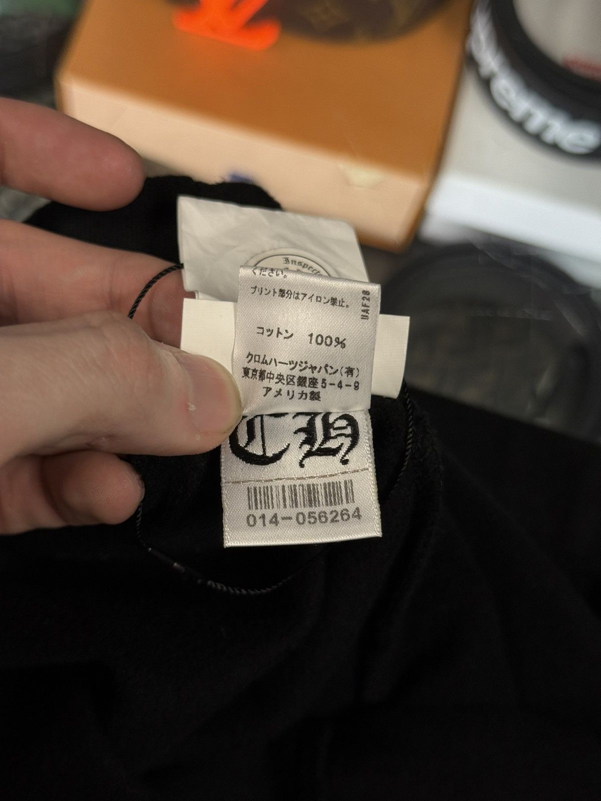 Chrome Hearts × Vintage Chrome Hearts Vintage Black White Sweatpants SZ Large Size US 33 - 15 Thumbnail